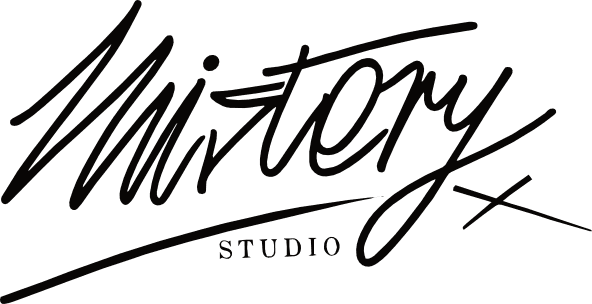logo mistery negro